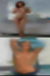 Naked girls with blue eyes